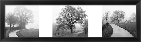 Framed Foggy Afternoon Print