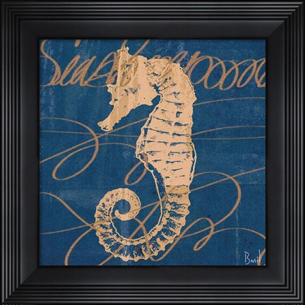 Framed By the Seashore II Print