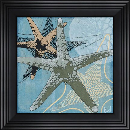 Framed Ocean&#39;s Delight II Print