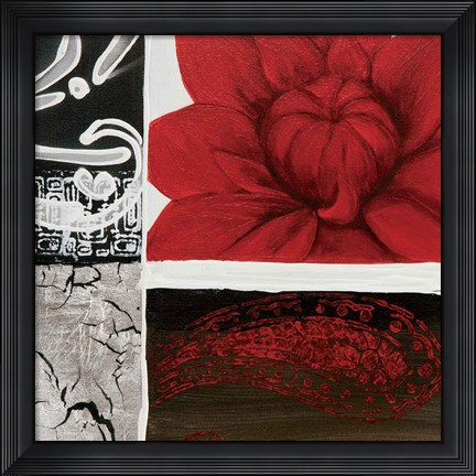 Framed Flora II Print