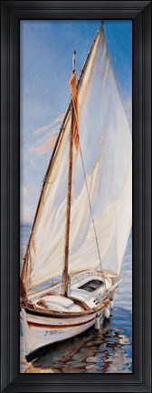 Framed White Shadow Print