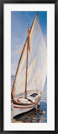 Framed White Shadow Print
