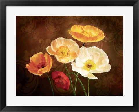 Framed Poppy Perfection II Print