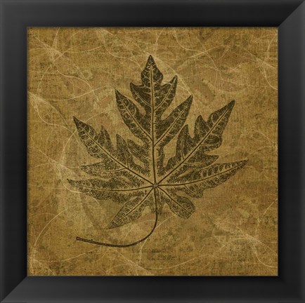 Framed Leaves of Summer Print