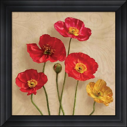 Framed Graceful Spring I Print