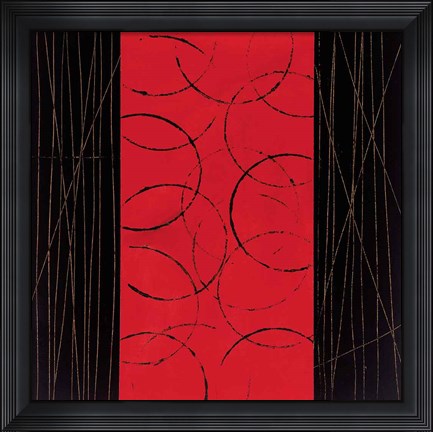 Framed Metro Chic II Print