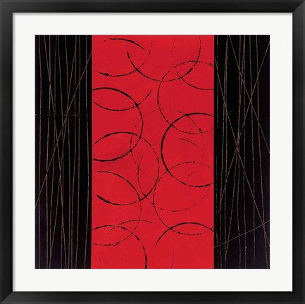 Framed Metro Chic II Print