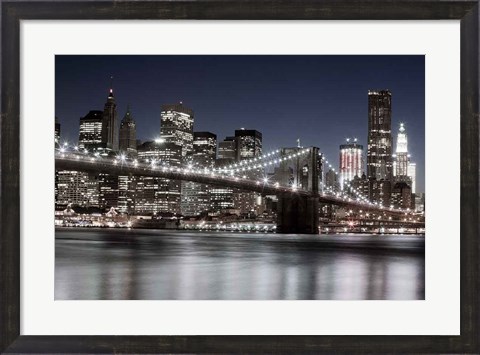 Framed Manhattan Reflections Print