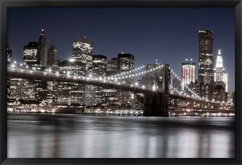 Framed Manhattan Reflections Print