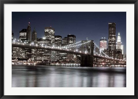 Framed Manhattan Reflections Print