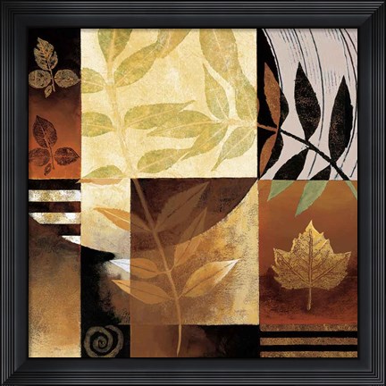 Framed Nature&#39;s Elements II Print