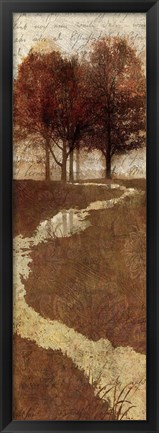 Framed Shades of Autumn I Print