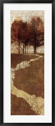 Framed Shades of Autumn I Print