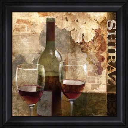 Framed Cuisine - Red Print