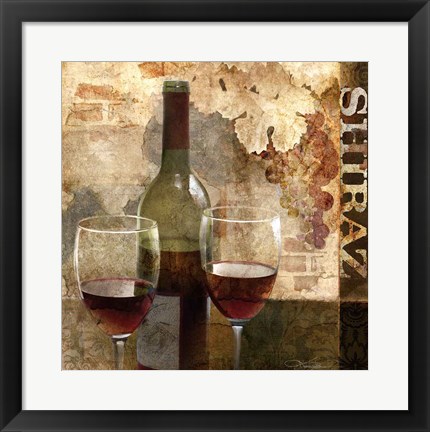 Framed Cuisine - Red Print