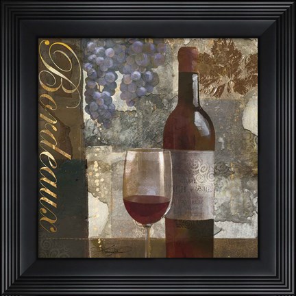 Framed Bordeaux Print