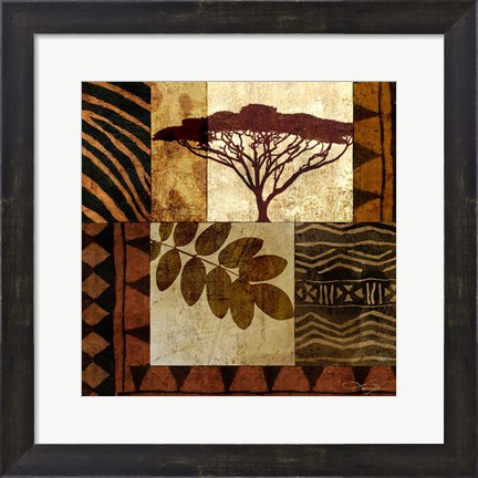 Framed Acacia Sunrise II Print