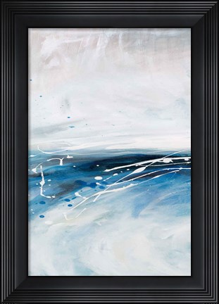 Framed Cloud Pond I Print