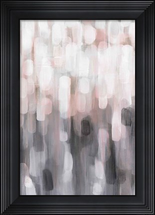 Framed Blushing II Print