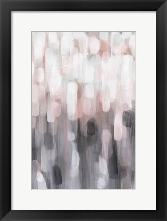 Framed Blushing II Print