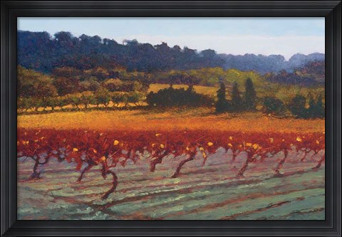 Framed Saint Saturnin-les-Apt Print