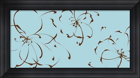 Framed Blooming Moments II Print