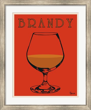 Framed Brandy Print