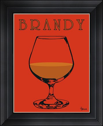 Framed Brandy Print