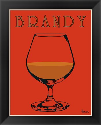 Framed Brandy Print