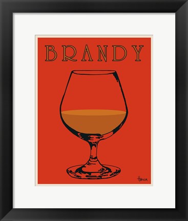 Framed Brandy Print