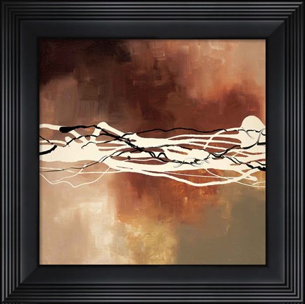 Framed Copper Melody I Print