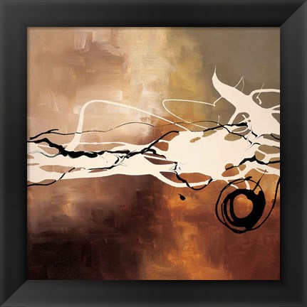 Framed Copper Melody II Print