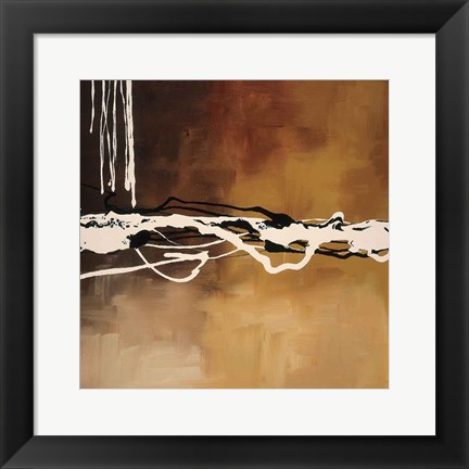 Framed Copper Concerto I Print