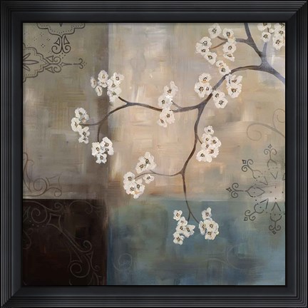 Framed Abstract &amp; Natural Elements II Print