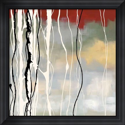 Framed Silver Birch II Print