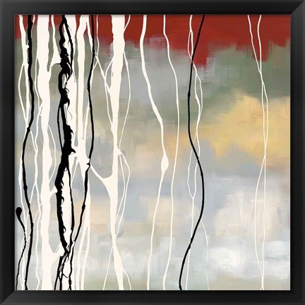 Framed Silver Birch II Print