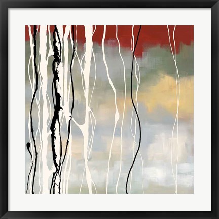 Framed Silver Birch II Print