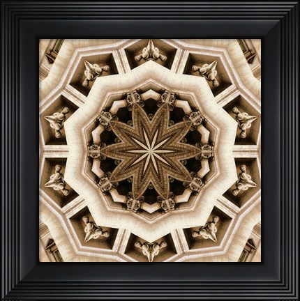 Framed Trevi Fountain Print