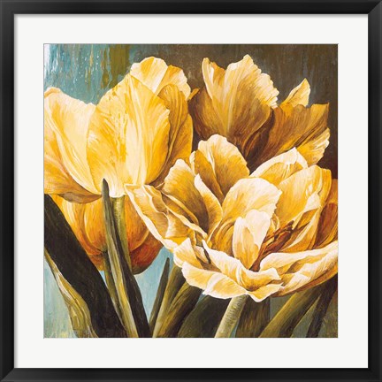 Framed Floral Radiance II Print