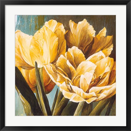 Framed Floral Radiance II Print