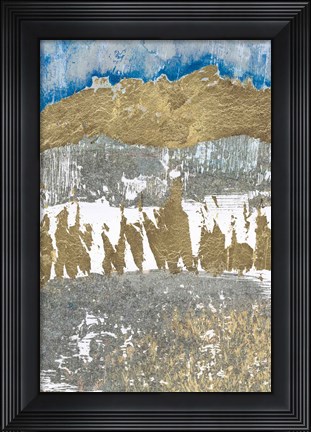 Framed Gold Touch I Print