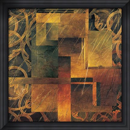 Framed Visual Patterns II Print