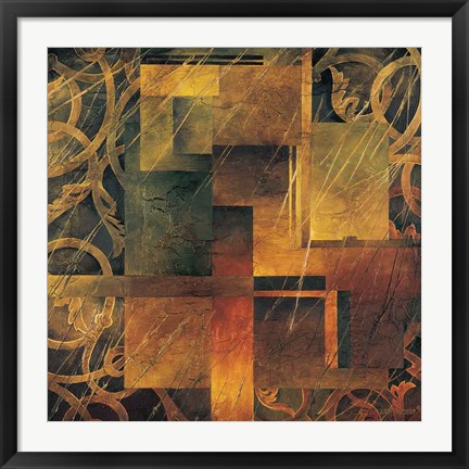 Framed Visual Patterns II Print