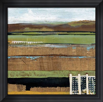 Framed Grazing Range I Print