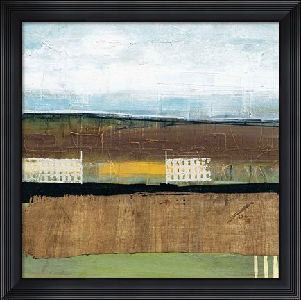 Framed Grazing Range II Print