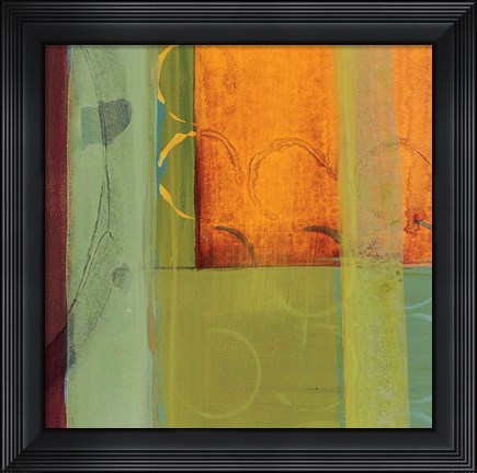 Framed Kaleidoscope Rotations I Print