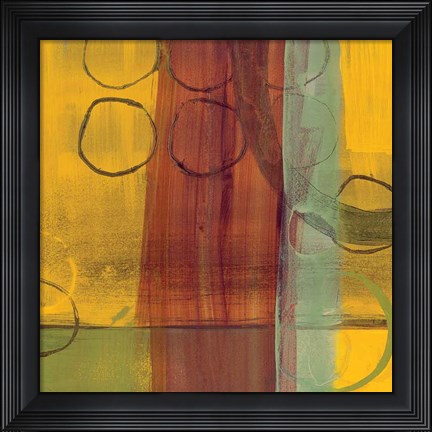 Framed Kaleidoscope Rotations II Print
