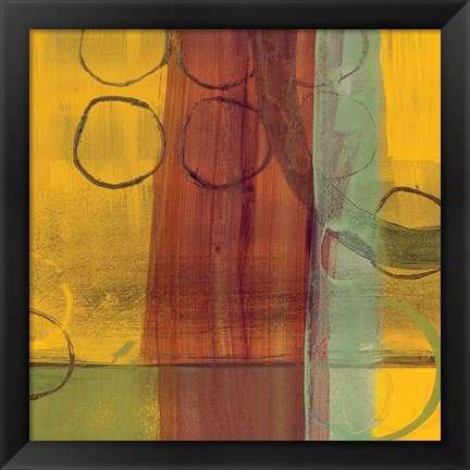 Framed Kaleidoscope Rotations II Print