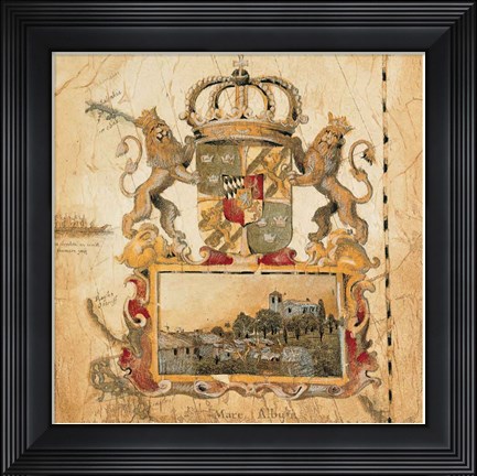 Framed Terra Nova I Print