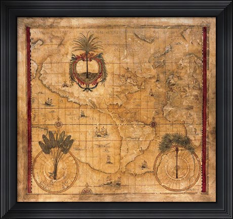 Framed Nova Totius Print